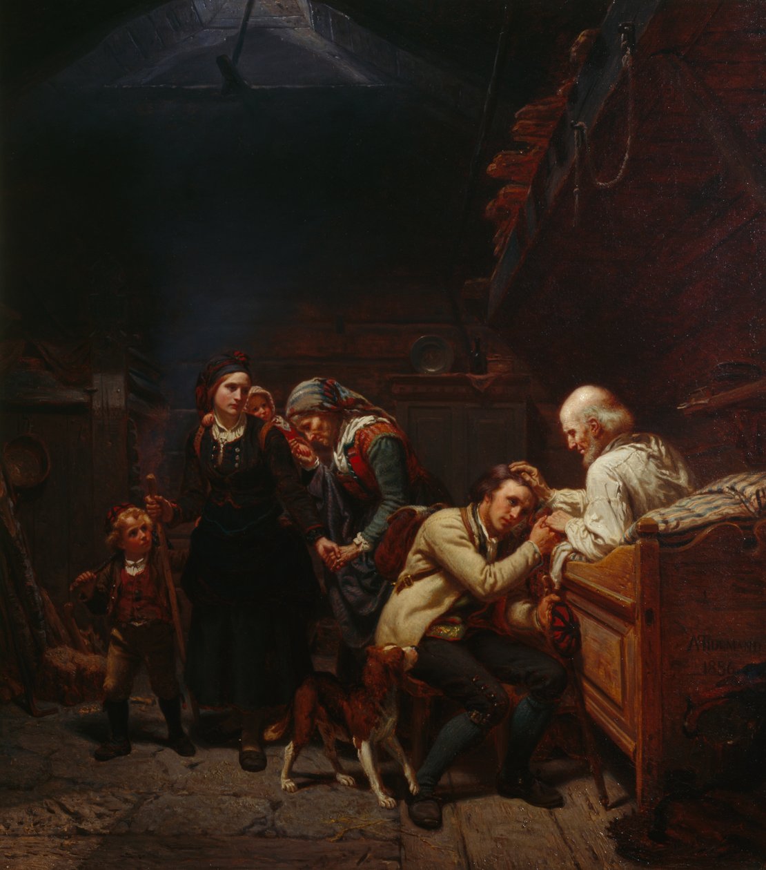 Emigranti da Adolph Tidemand