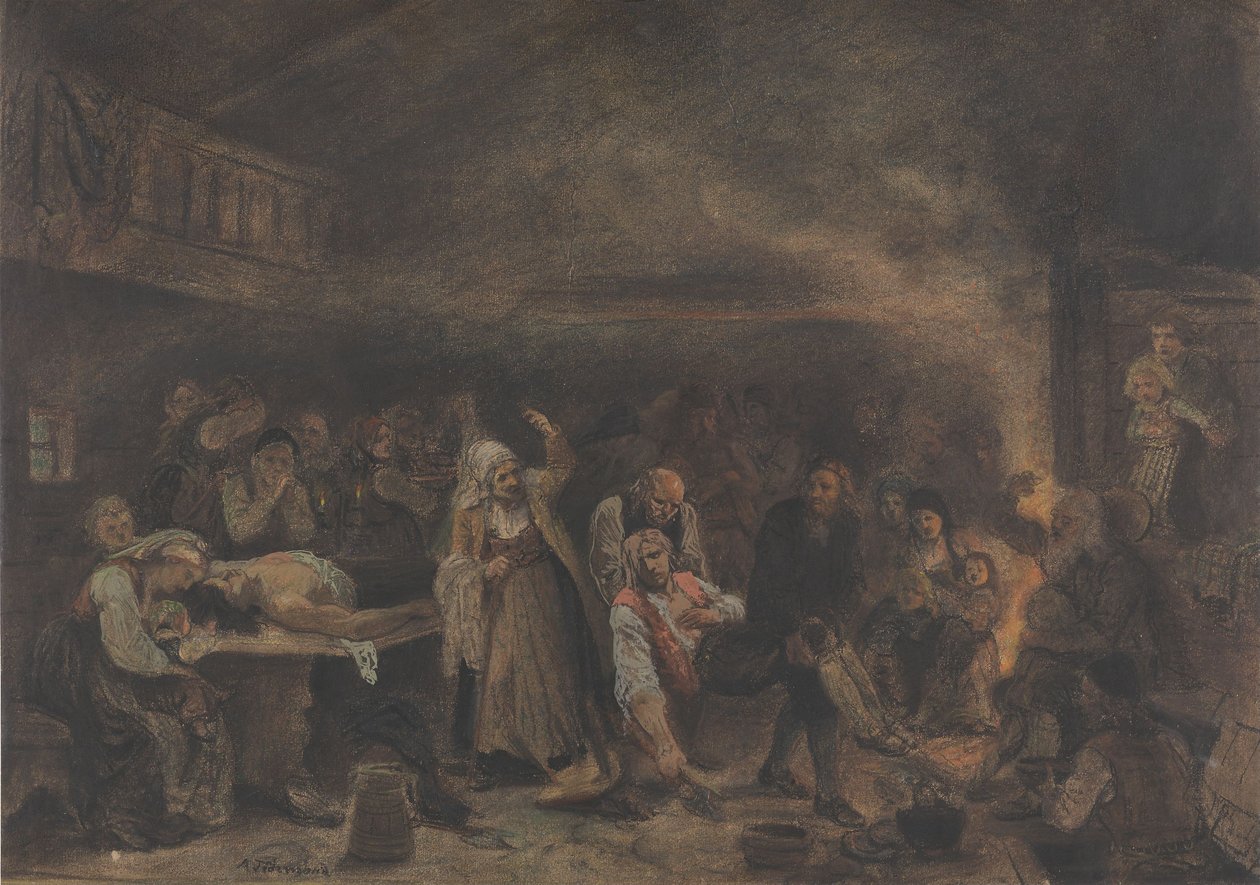 Dopo il duello da Adolph Tidemand
