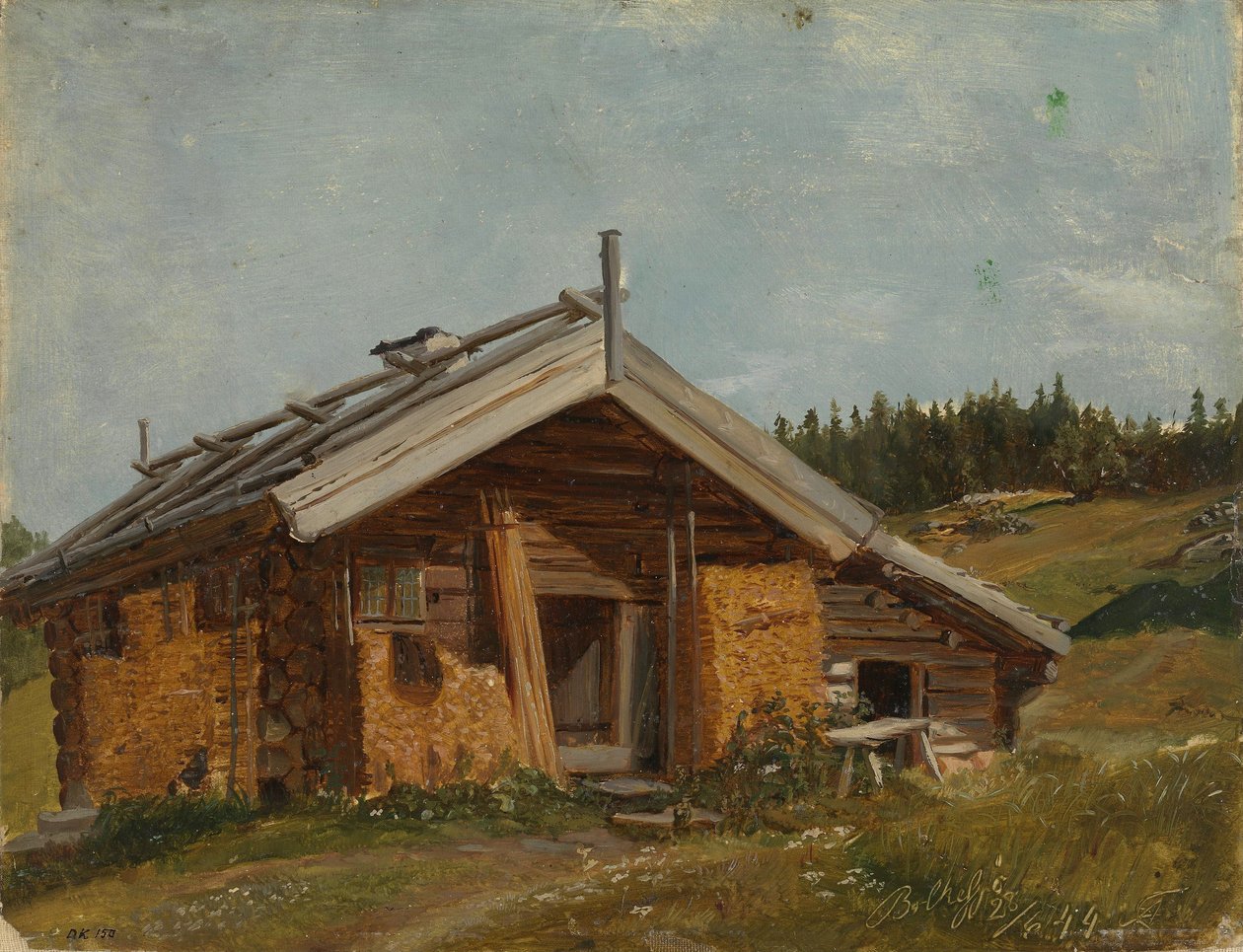 Casale a Bolkesjø da Adolph Tidemand