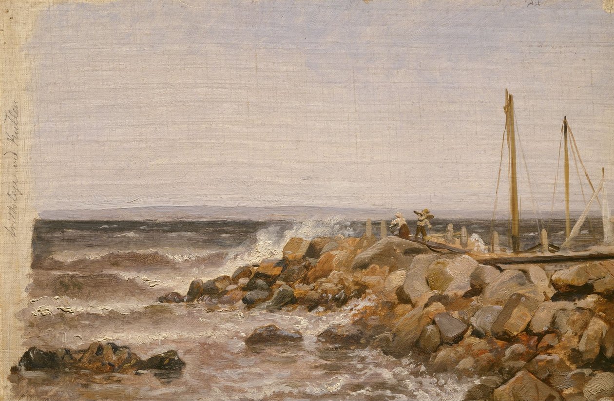 Da Kullen in Svezia da Adolph Tidemand