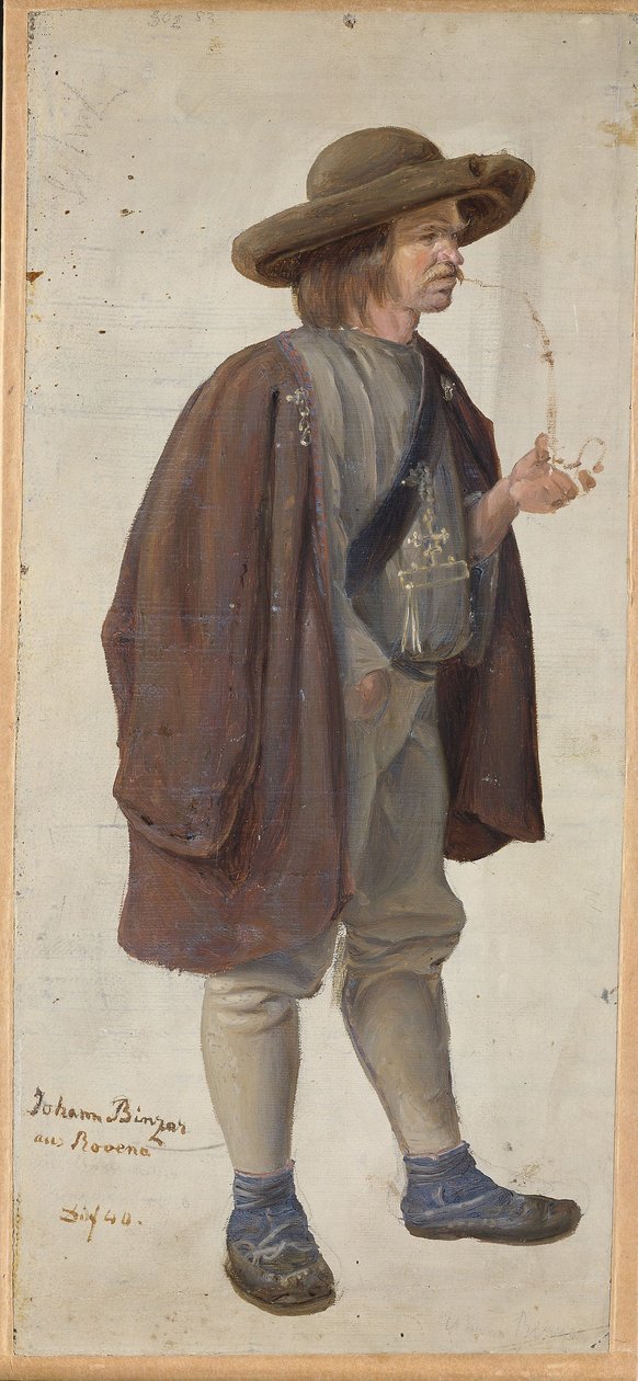 Contadino tedesco da Adolph Tidemand