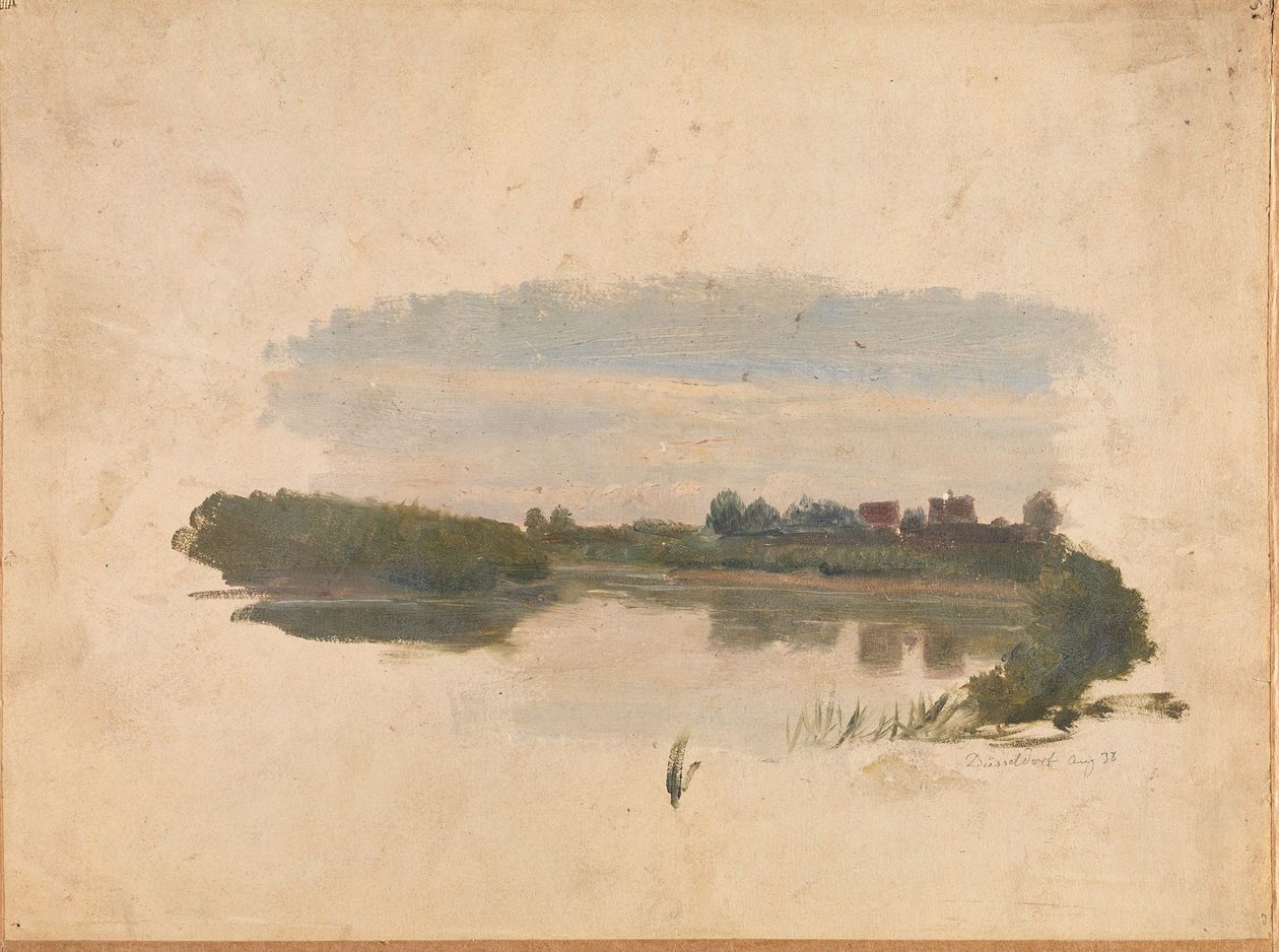 Studio di paesaggio da Adolph Tidemand