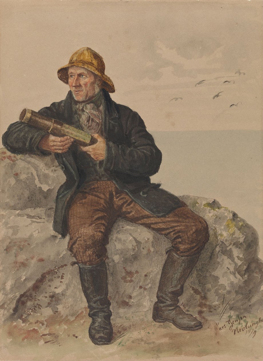 Lars Jensen, Nevlunghavn da Adolph Tidemand