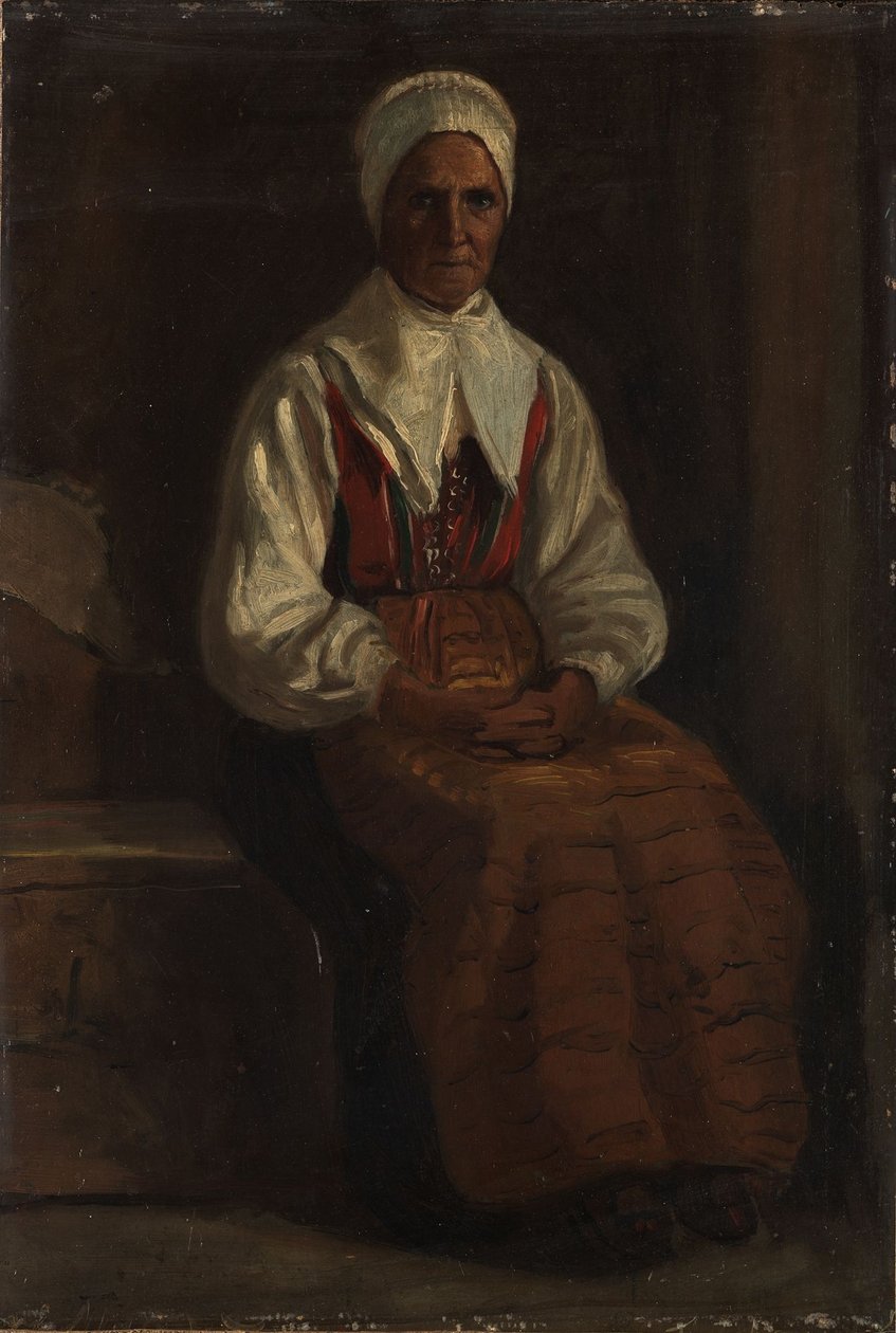 Contadina da Adolph Tidemand