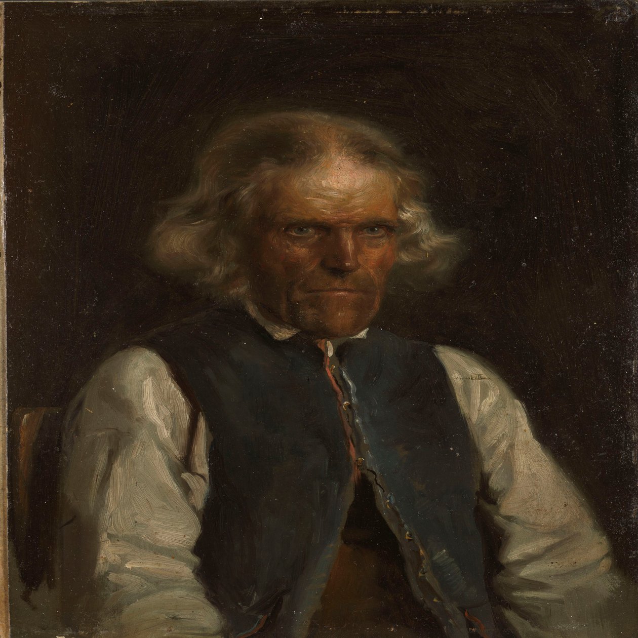 Ritratto di un contadino di Voss da Adolph Tidemand