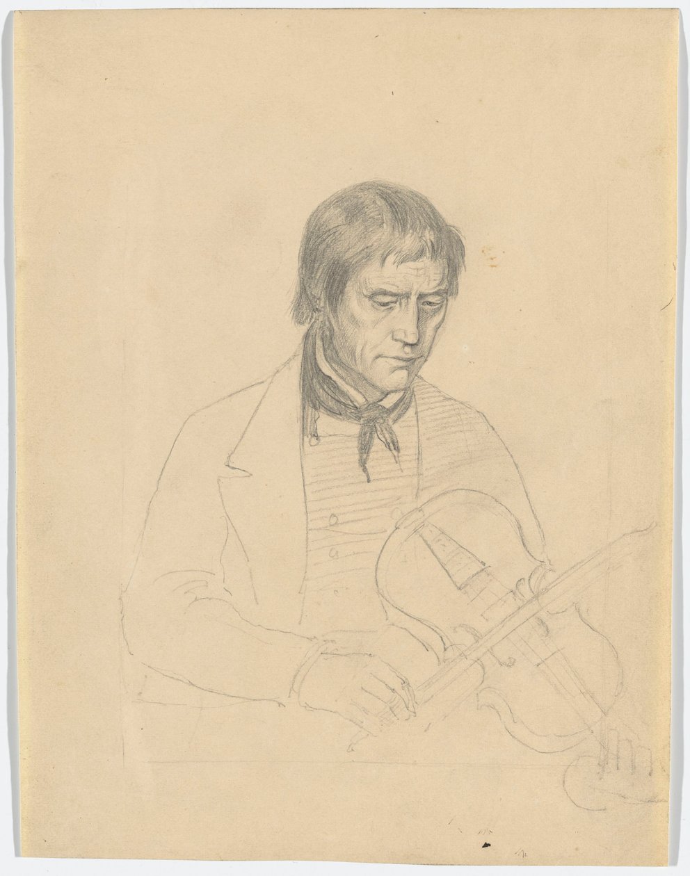 Il violinista Torgeir Augundsson da Adolph Tidemand
