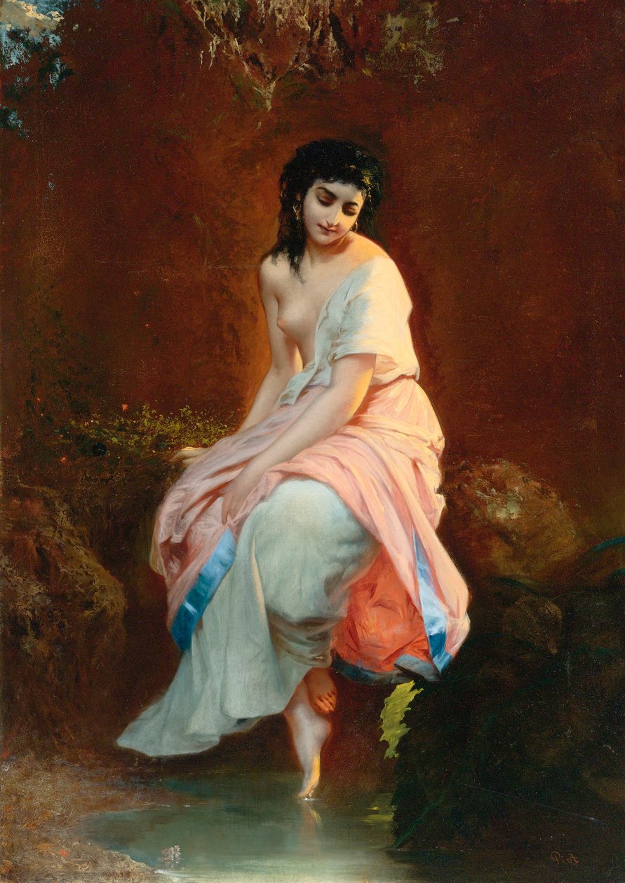 La Bagnante da Etienne Adolphe Piot