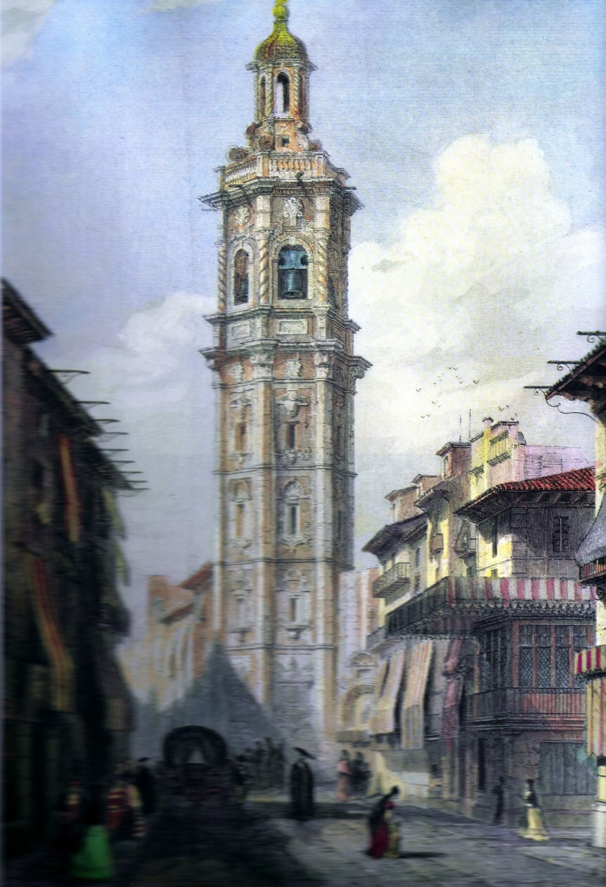 La torre di Santa Catalina da Adolphe Rouargue