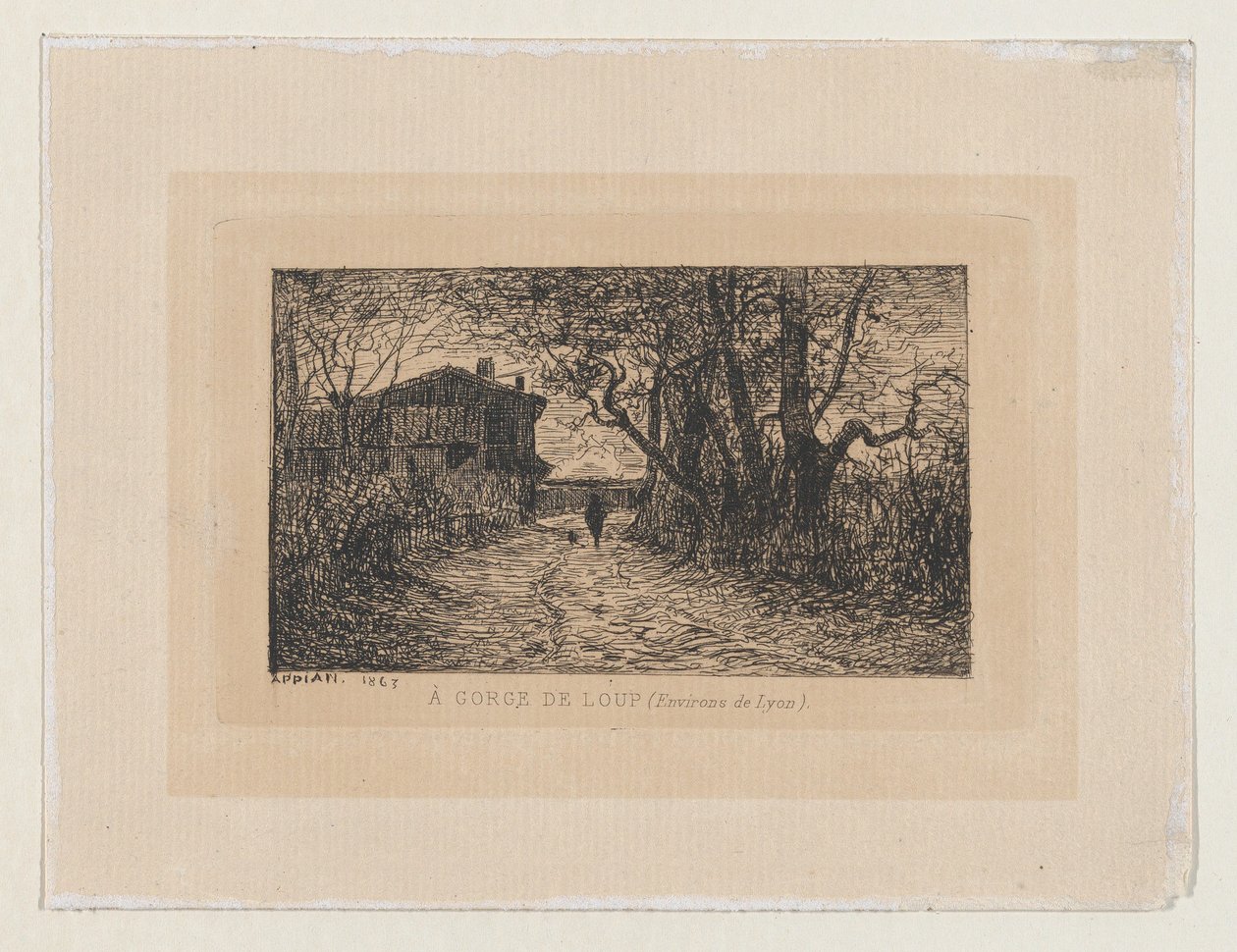 Alla Gola del Loup (vicino a Lione) da Adolphe Appian