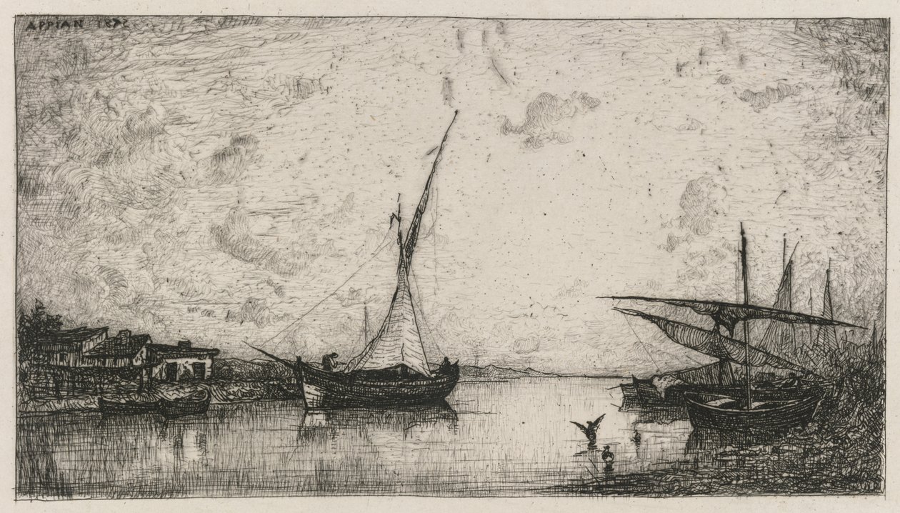 Canale aux Martigues da Adolphe Appian