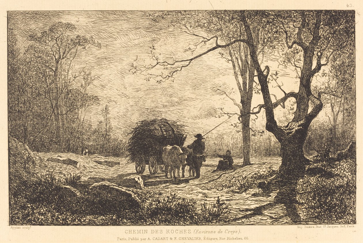 Sentiero delle Rocce da Adolphe Appian