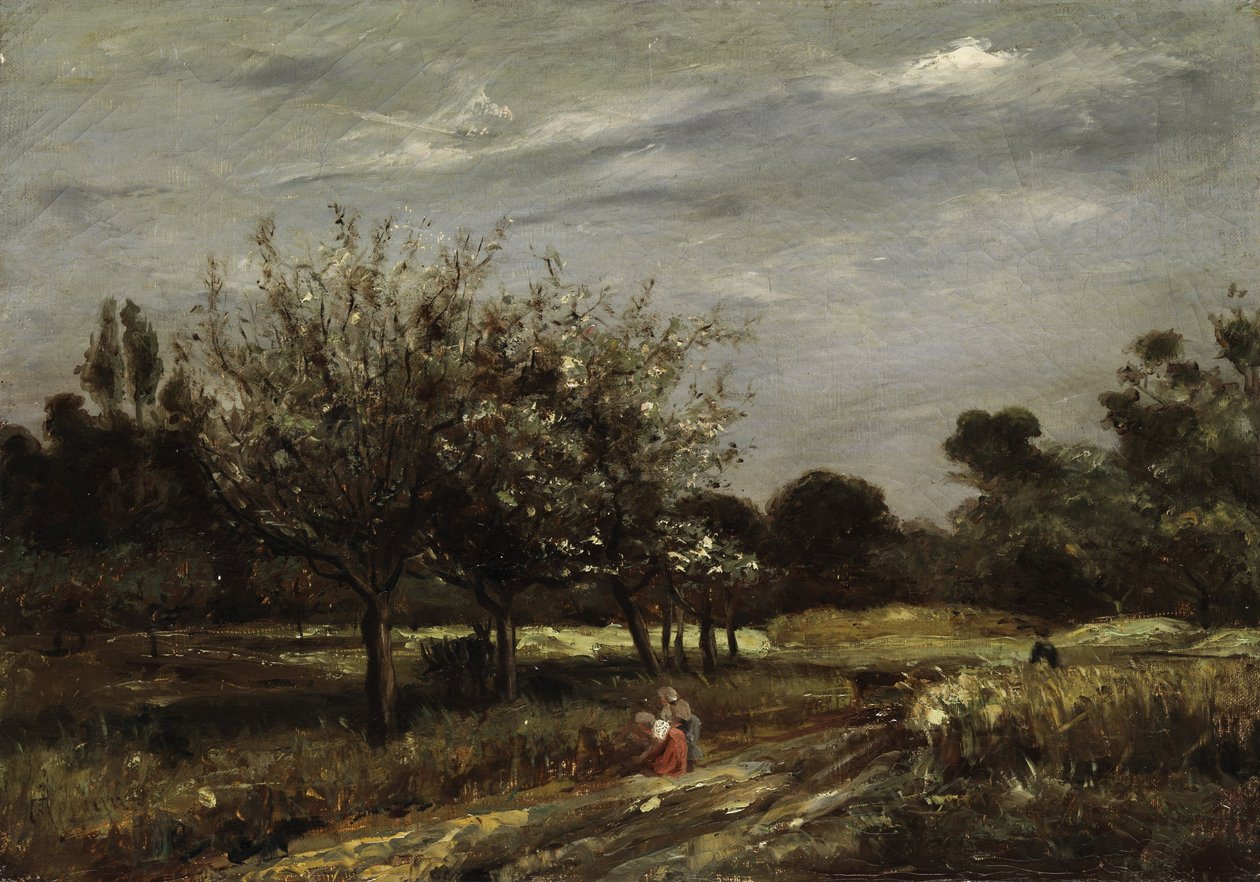 Paesaggio con alberi da frutto da Adolphe Appian