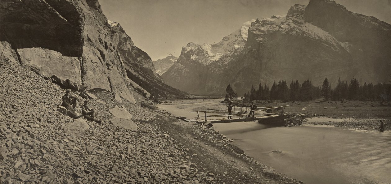 [Paesaggio alpino] da Adolphe Braun