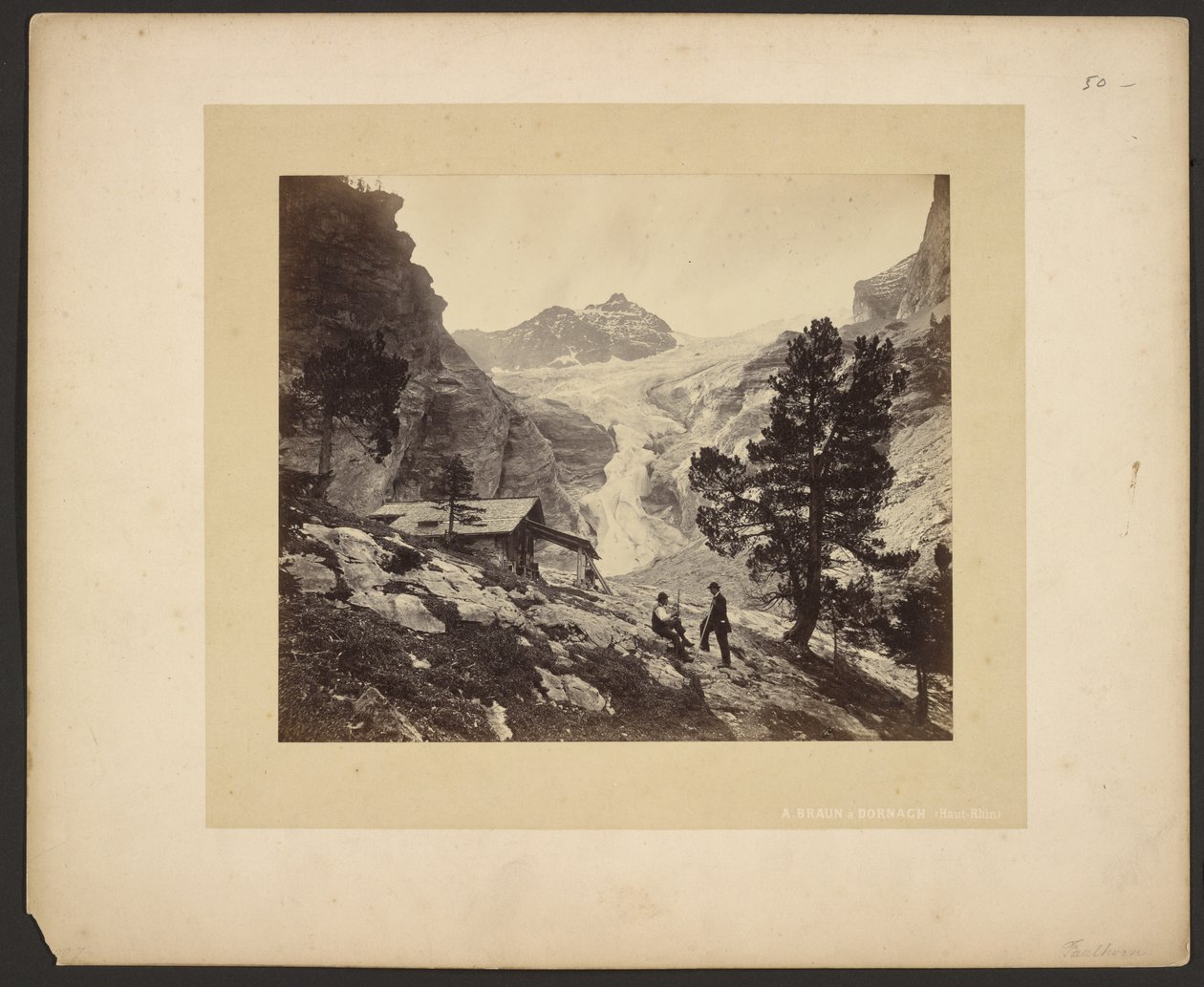 [Vista alpina dal Faulhorn] da Adolphe Braun