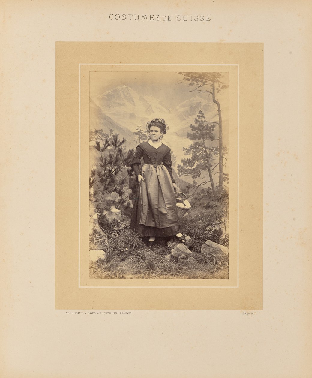 Cantone dei Grigioni da Adolphe Braun