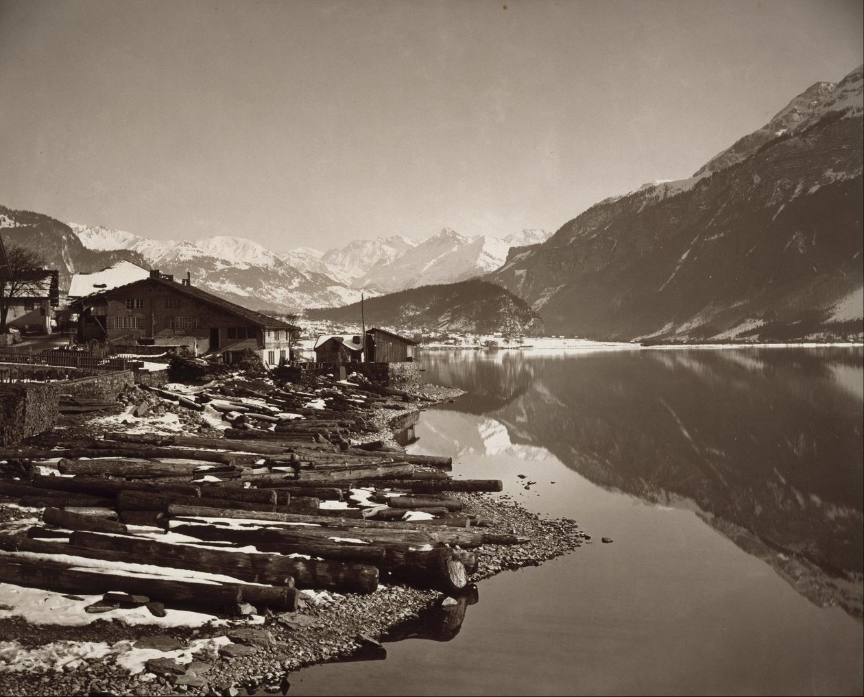 Lago di Brienz da Adolphe Braun