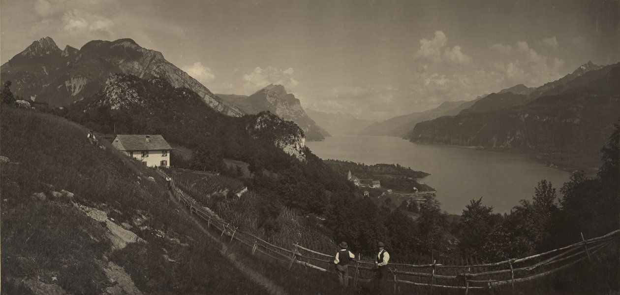 [Lago di Walensee, Svizzera] da Adolphe Braun