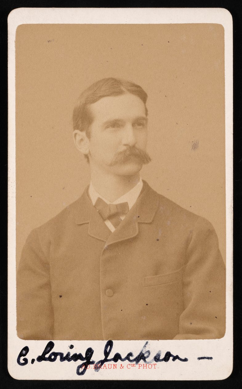 Ritratto di Charles Loring Jackson 1847-1935, circa 1887 da Adolphe Braun