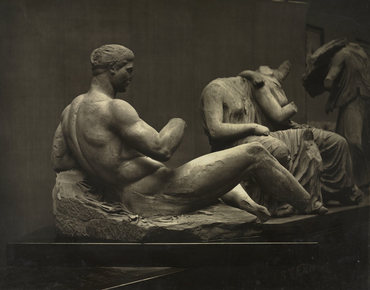 Sculture del Partenone, British Museum da Adolphe Braun