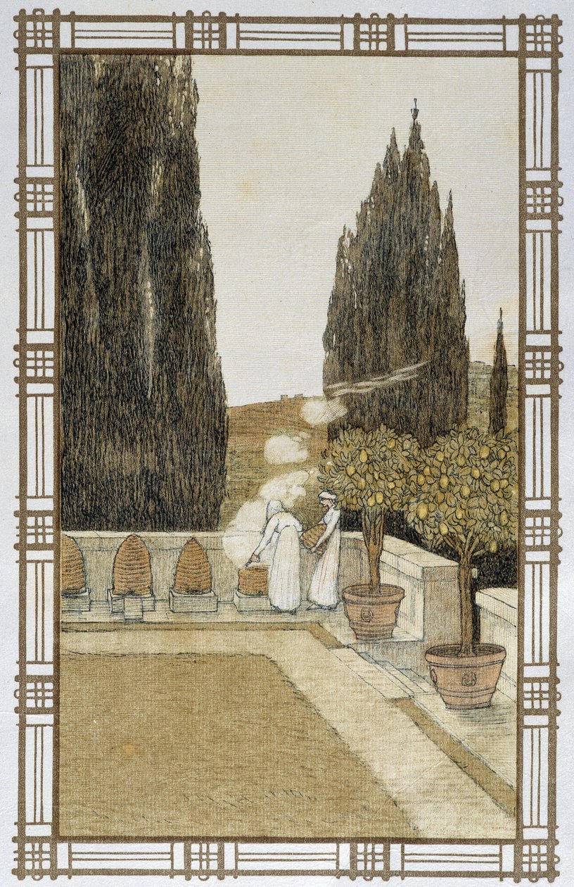 La vita delle api: Il fumo degli alveari da Adolphe Giraudon