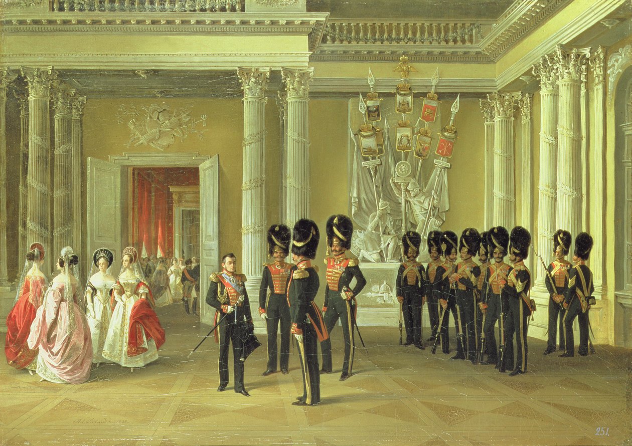 La Sala Araldica nel Palazzo d