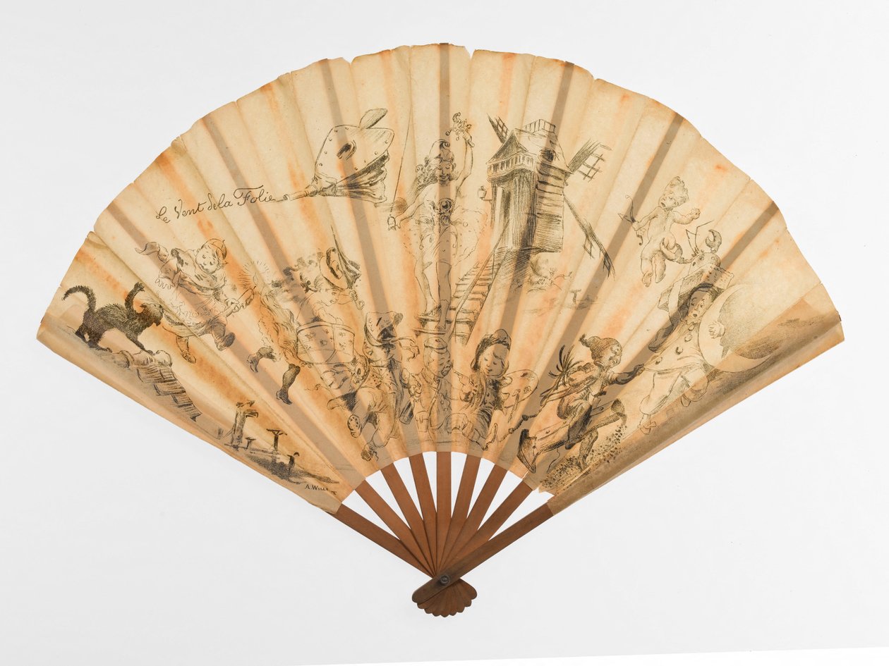 Der Wind des Wahnsinns da Adolphe Leon Willette