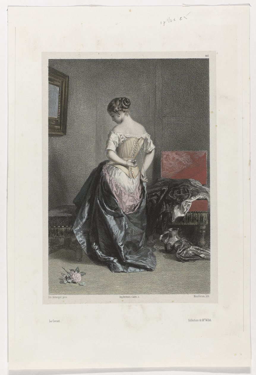 Le Corset da Adolphe Mouilleron