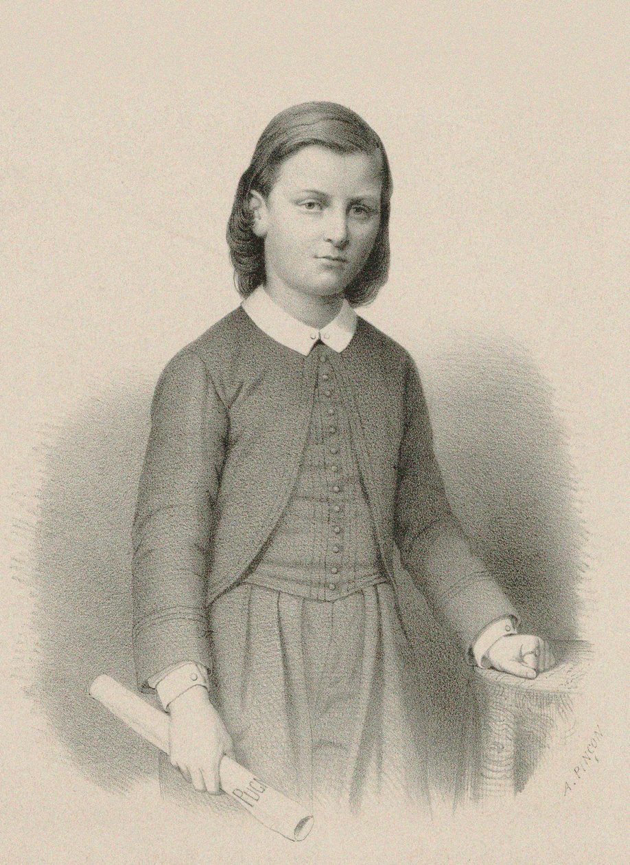 Ritratto del compositore Raoul Pugno da Adolphe Pincon