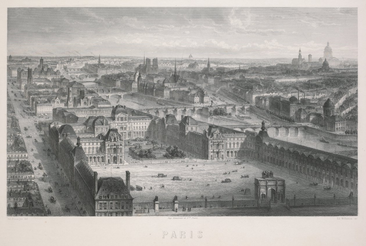 Parigi da Adolphe Rouargue