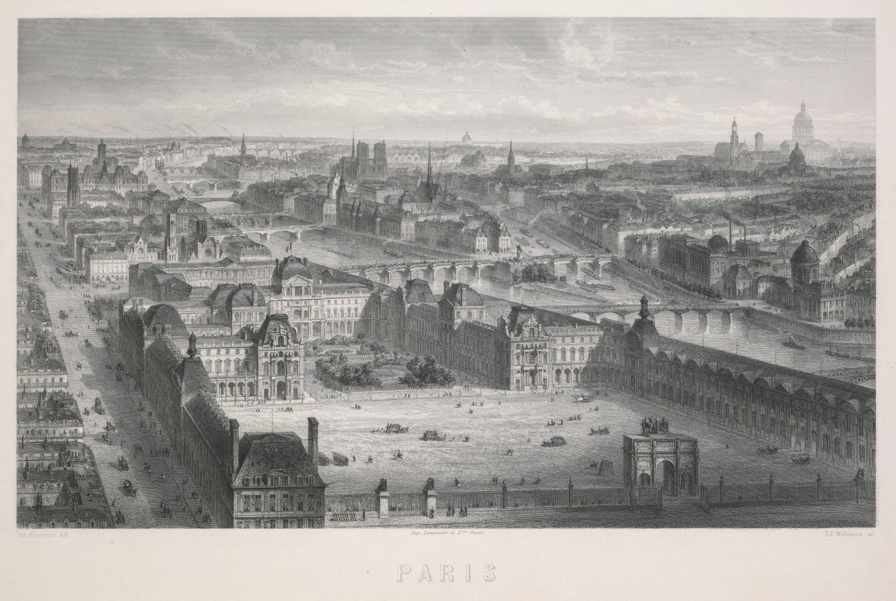 Parigi da Adolphe Rouargue