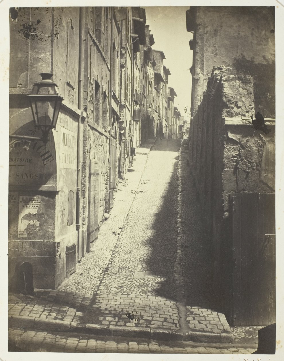 Rue des Grands Carmes, vista da Rue Ste. Marthe da Adolphe Terris