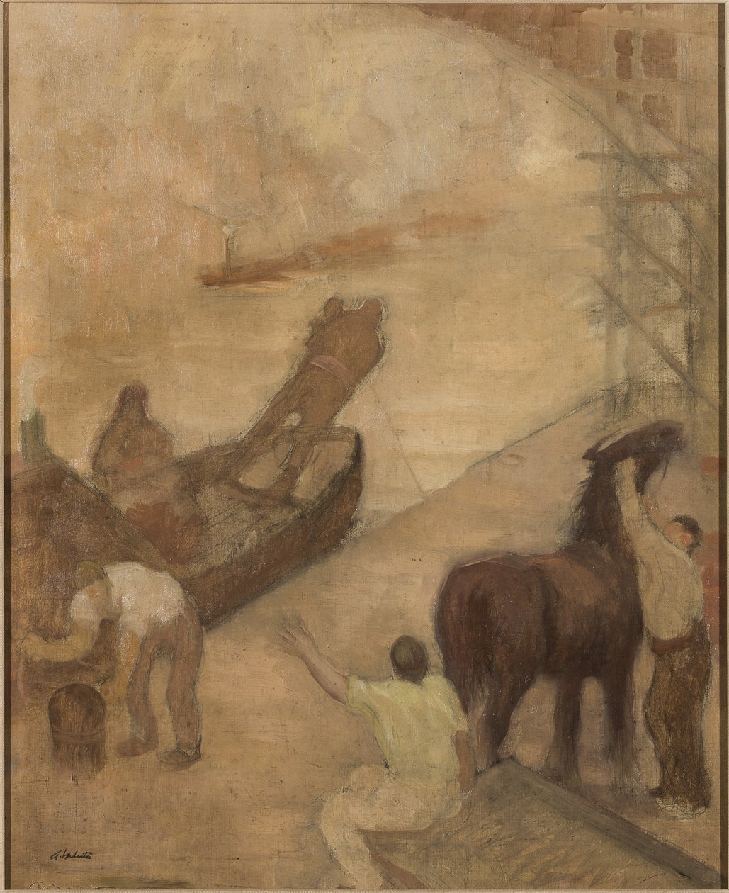 Canale di Manchester da Adolphe Valette