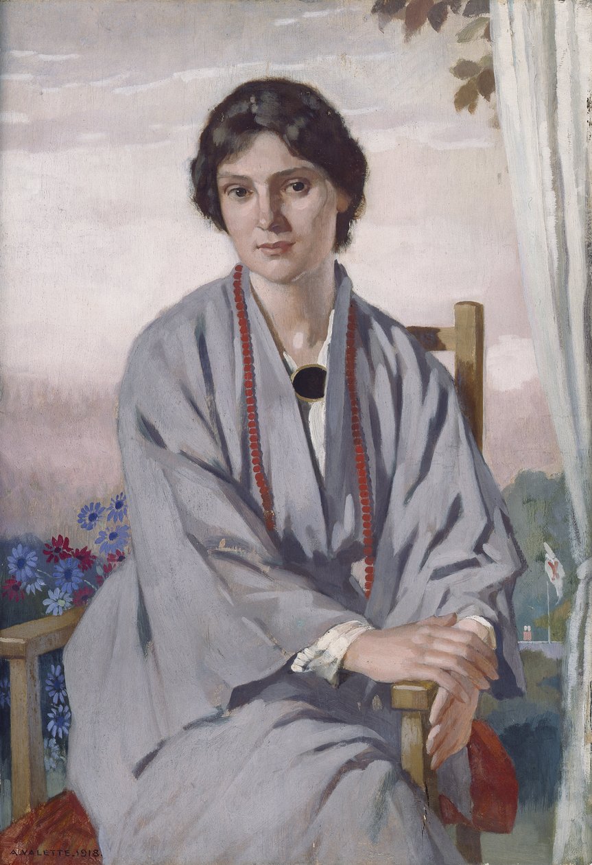 Ritratto di May Aimee Smith da Adolphe Valette