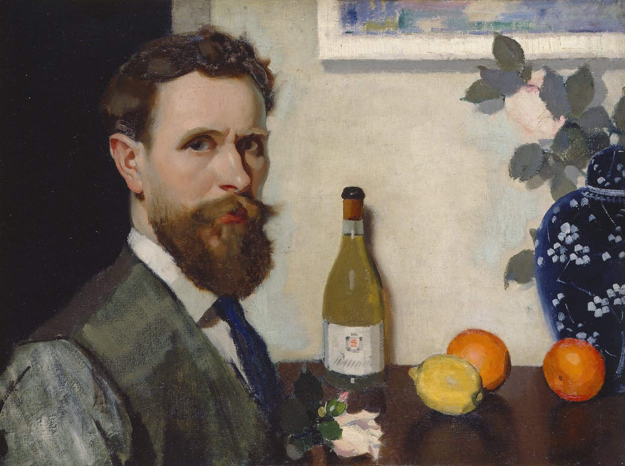 Autoritratto da Adolphe Valette