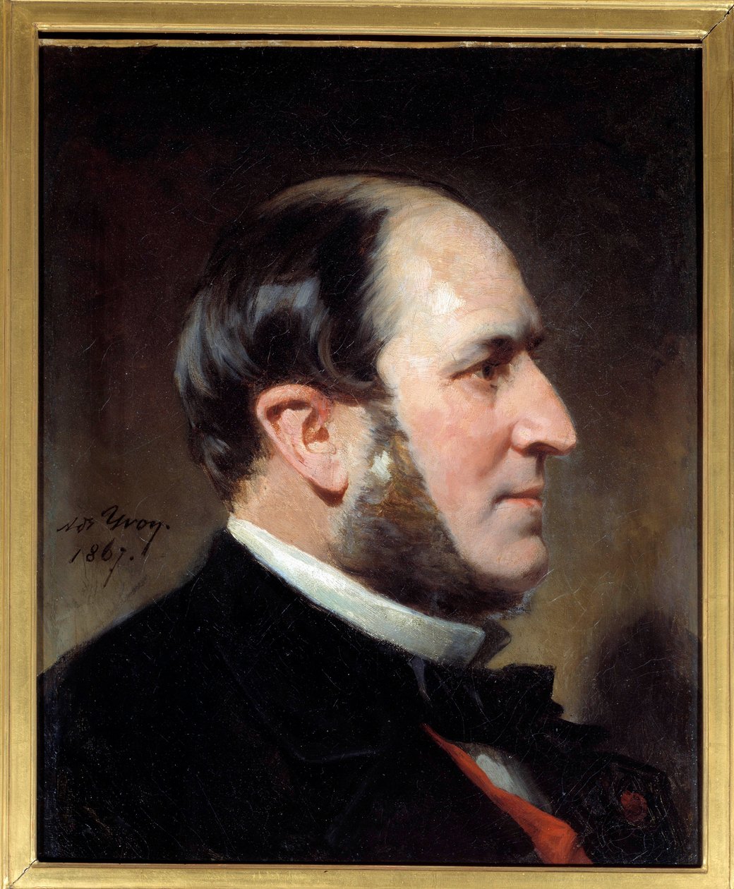 Ritratto del barone Eugène-Georges Haussmann, prefetto di Parigi (1809-1891) da Adolphe Yvon