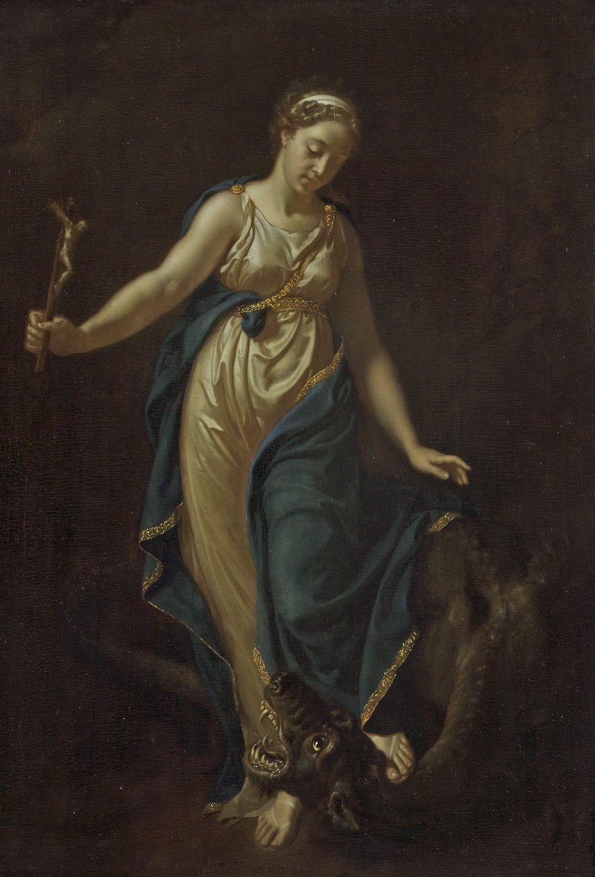 Santa Margherita e il Drago, 1714 da Adriaan van der Werff