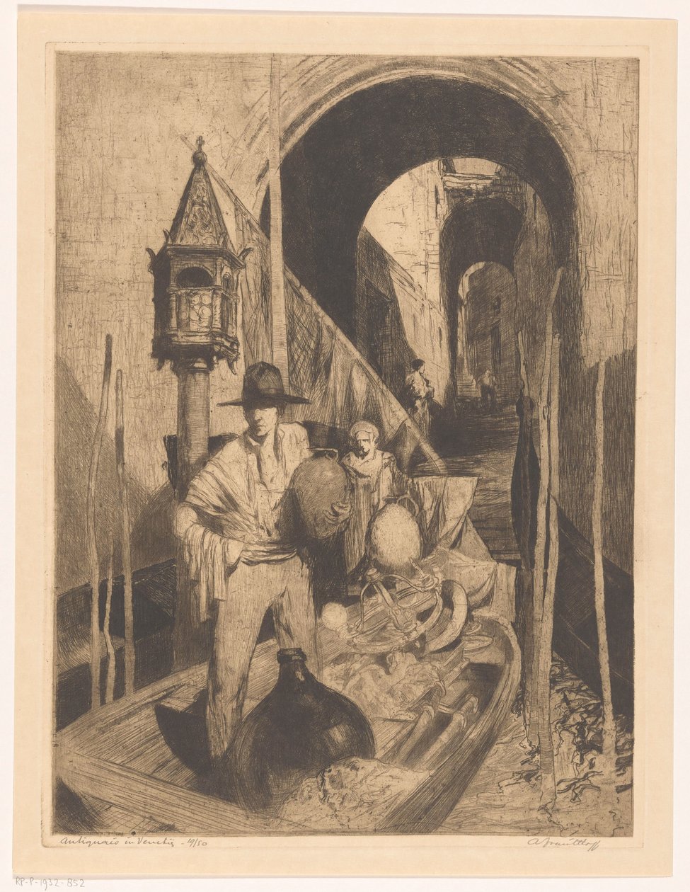 Antiquario a Venezia da Adriaan J. van 