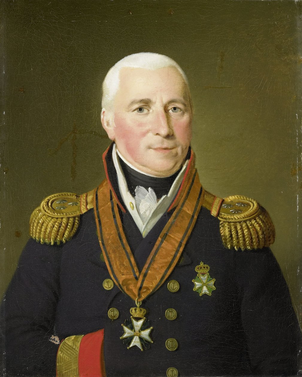 Ritratto di Gerrit Verdooren (1757-1824), Vice-ammiraglio da Adriaan de Lelie