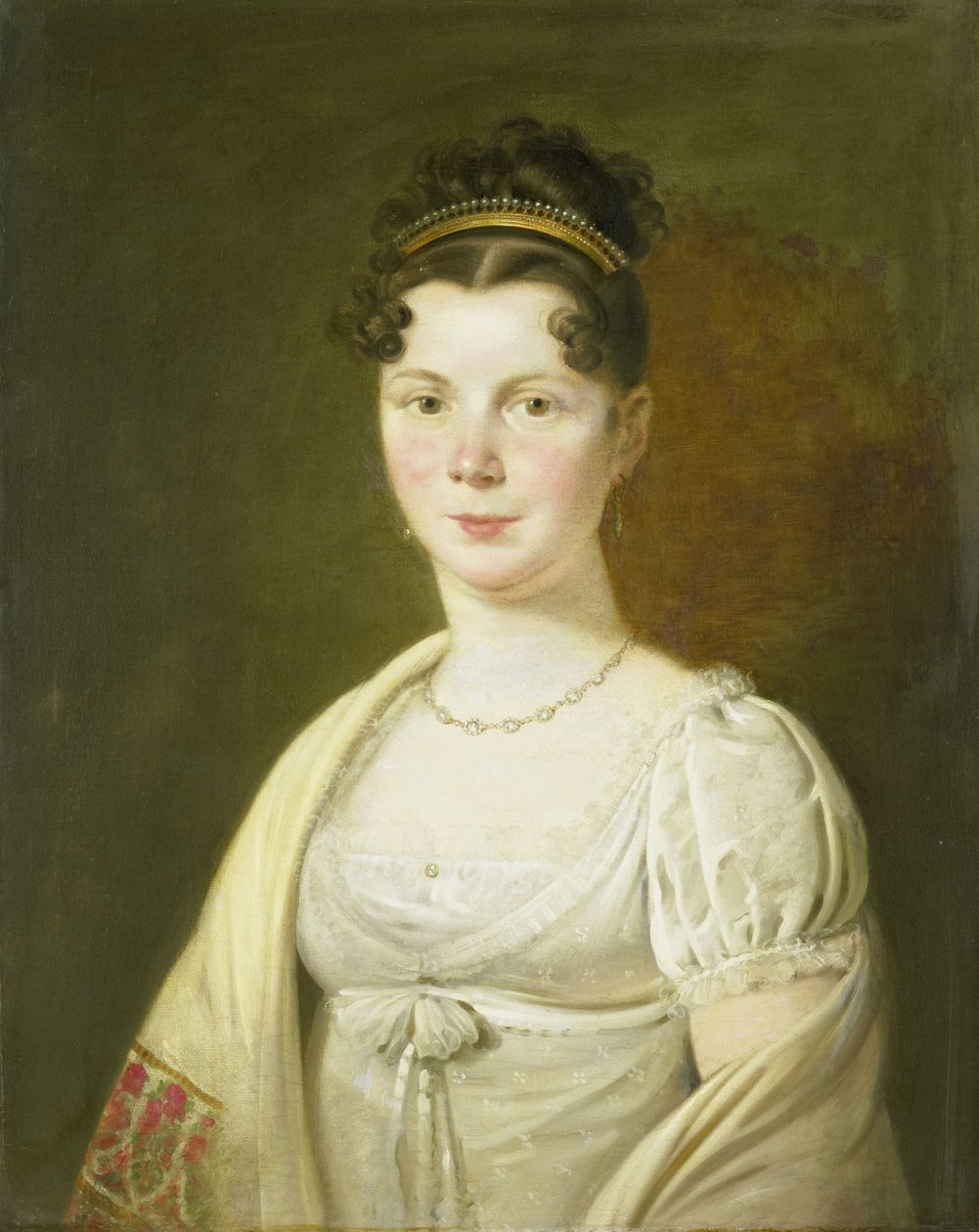 Ritratto di Wilhelmina Maria Haack (1786-1857), quarta moglie di Gerrit Verdooren da Adriaan de Lelie