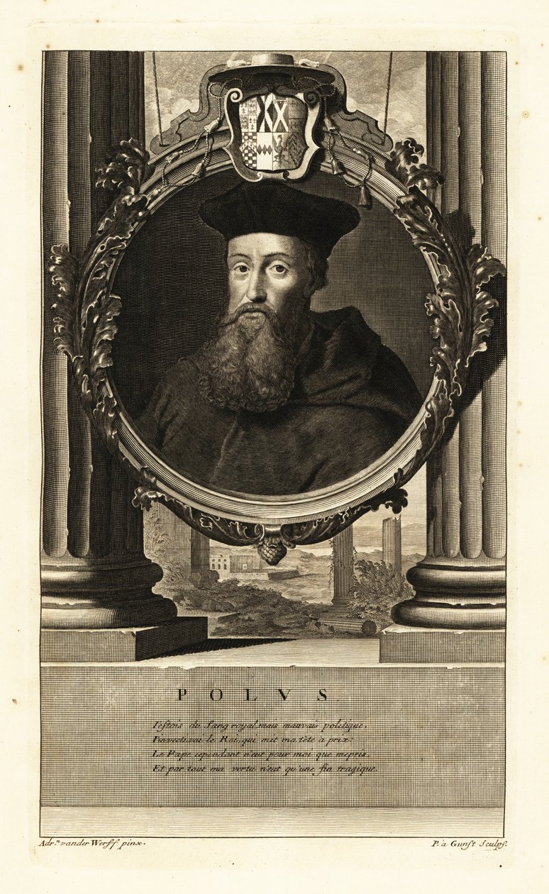 Reginald Pole (1500-1558) da Adriaan van der (after) Werff