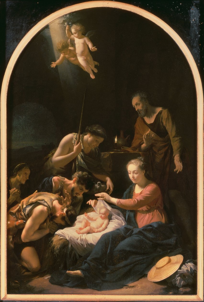 Adorazione dei Pastori, 1703 da Adriaan van der Werff