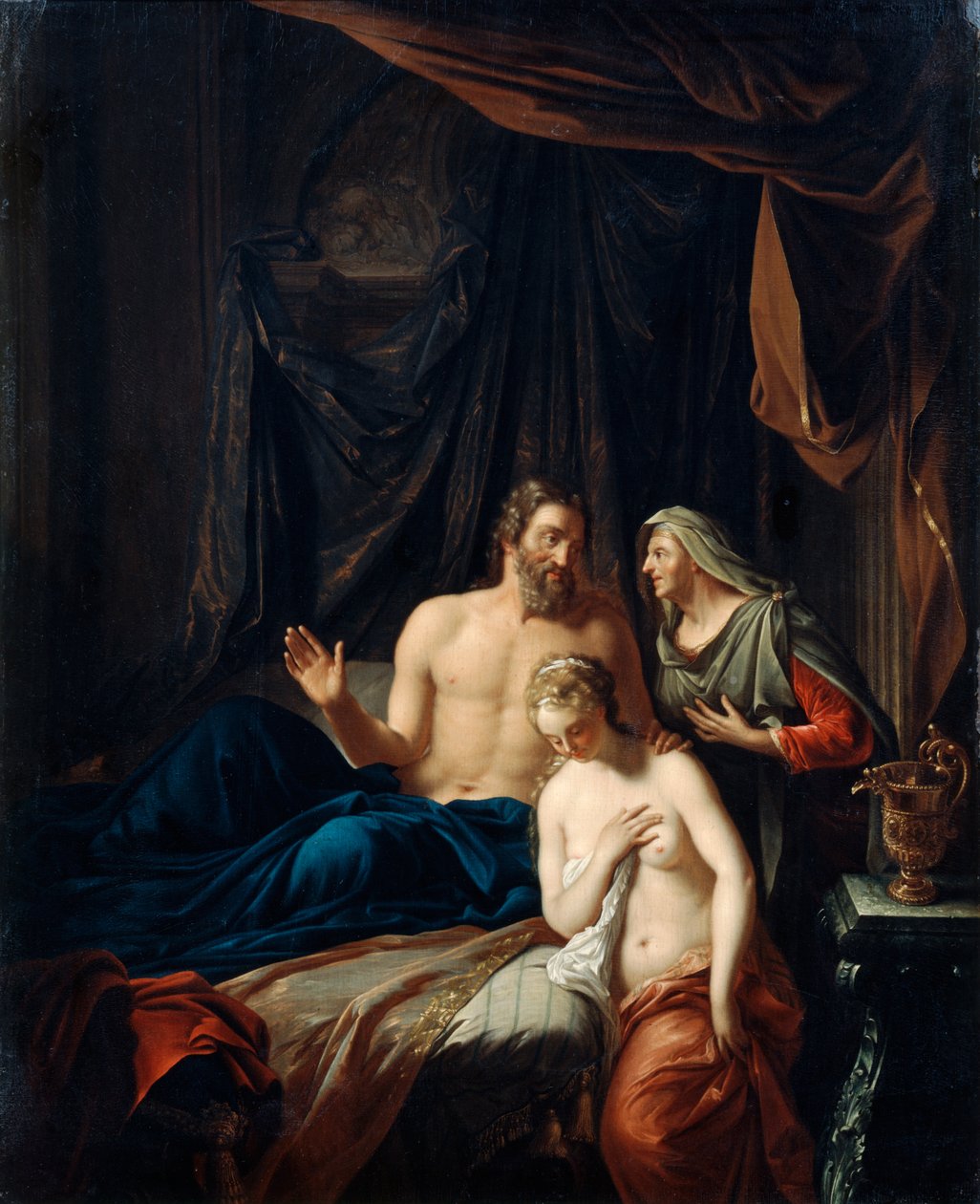 Sara presenta Agar ad Abramo, fine XVII-inizio XVIII secolo da Adriaan van der Werff