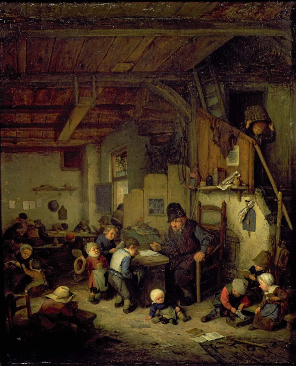 Il maestro di scuola, c.1662 da Adriaen Jansz. van Ostade