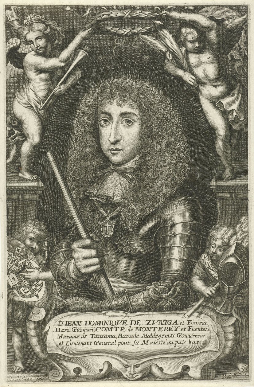 Ritratto di Juan Domingo de Zuñiga y Fonseca da Adriaen Millaert