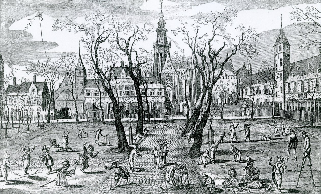 Giochi di bambini, 1618 da Adriaen Pietersz van de Venne