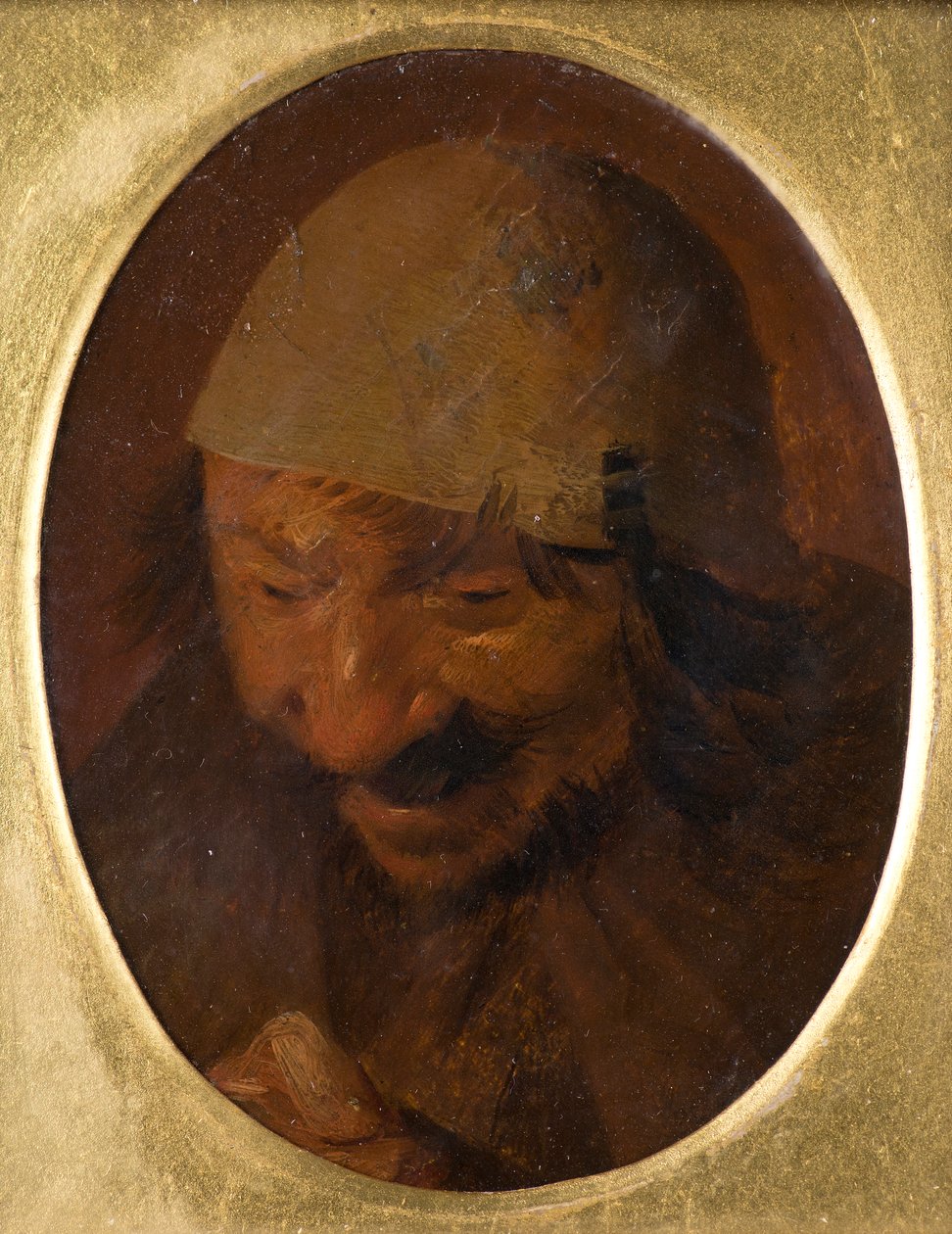 Ritratto di un contadino da Adriaen (attr.to) Brouwer