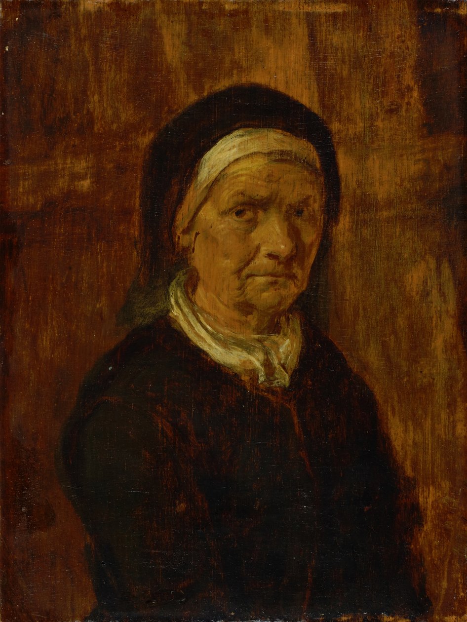 Donna anziana da Adriaen Brouwer