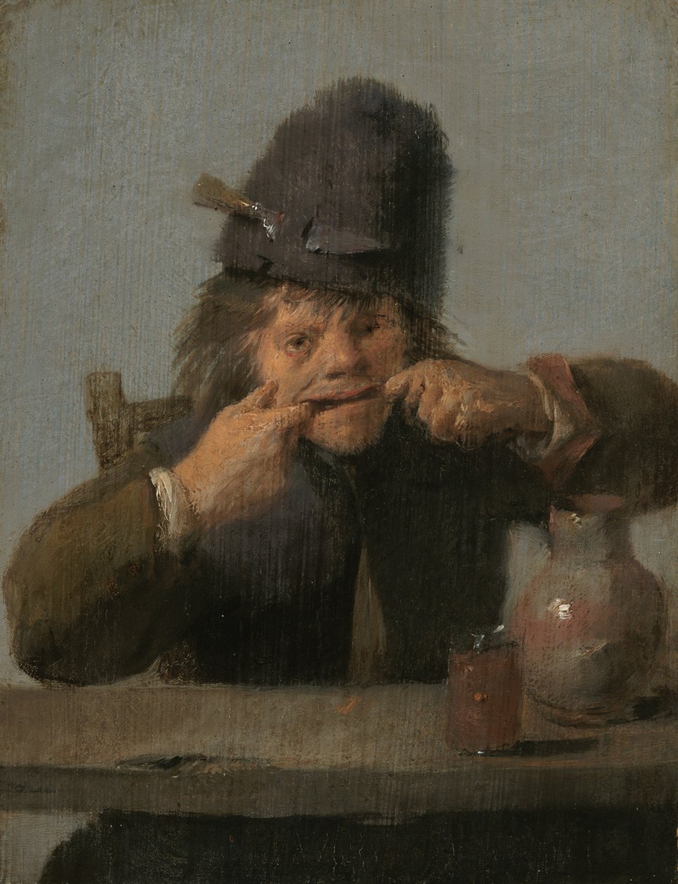 Giovane che Fa una Smorfia da Adriaen Brouwer