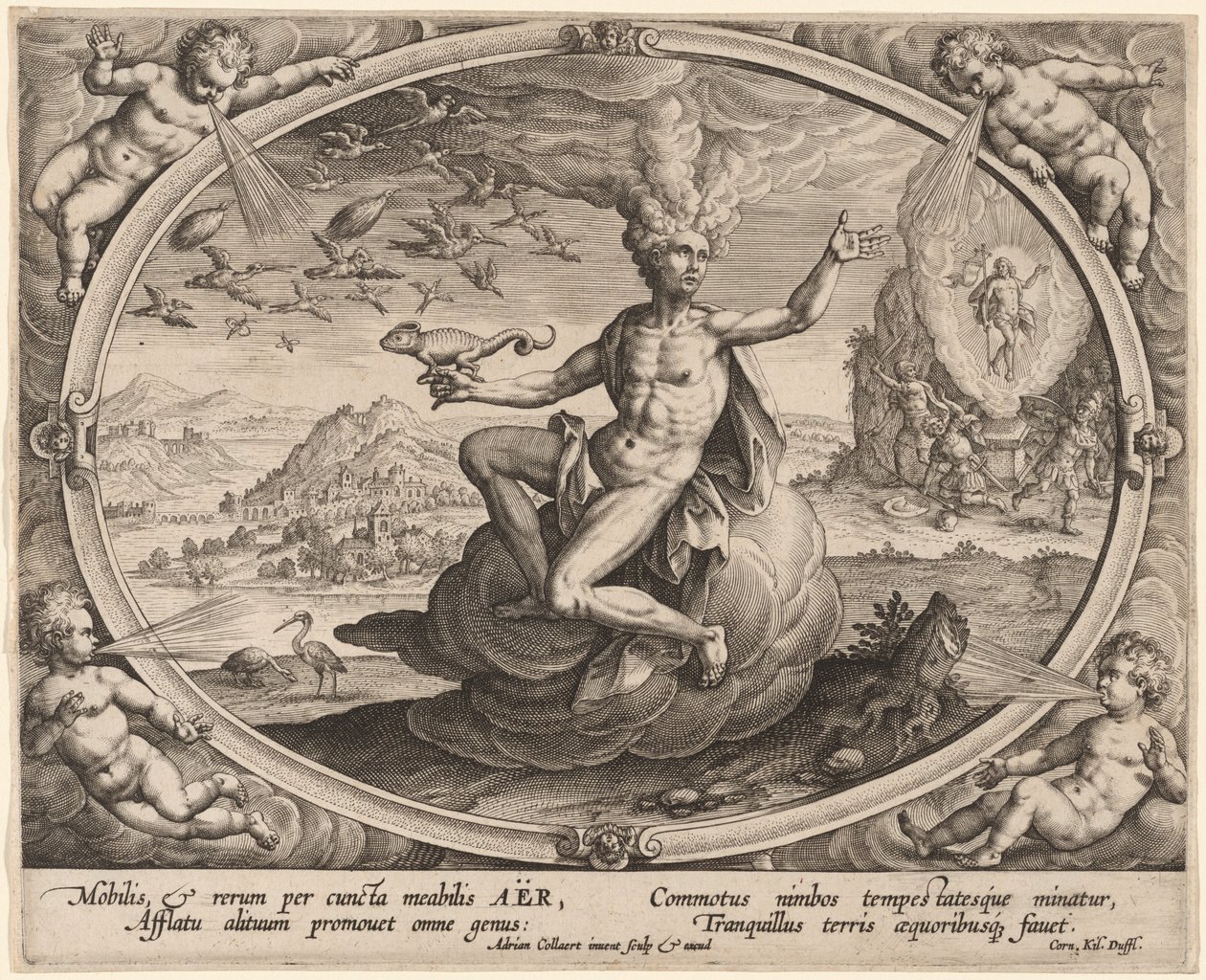 Aër (Aria) da Adriaen Collaert