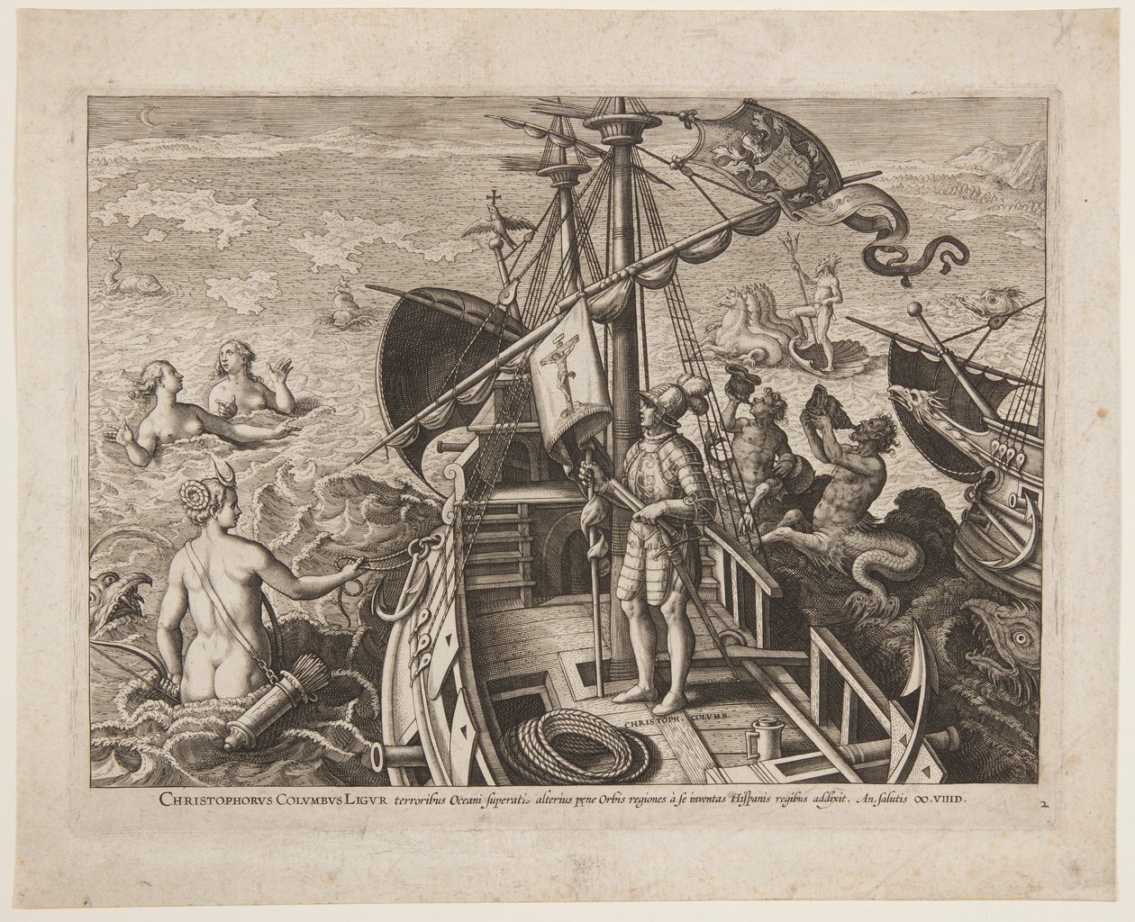 Cristoforo Colombo da Adriaen Collaert